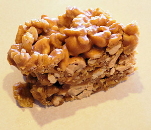 Crunchy Peanut Bars